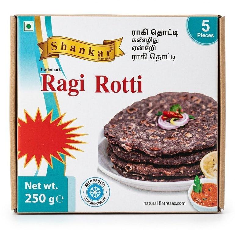 SHANKAR RAGI ROTTI 250G PM £2.00